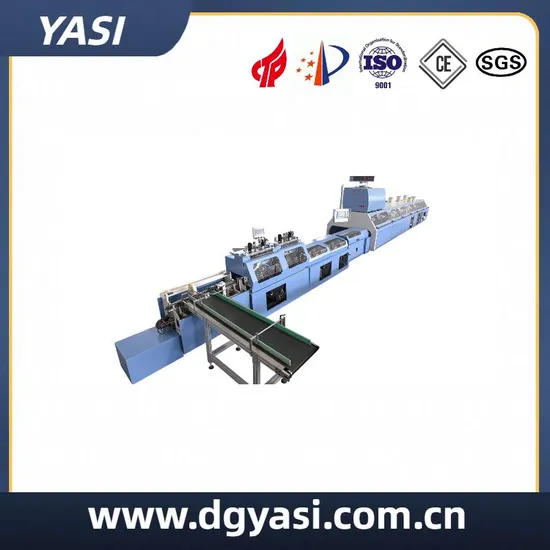Auscp SL70 High-Speed Backgluing and Backlining Machine Perfect Binding Notebook Making Machine