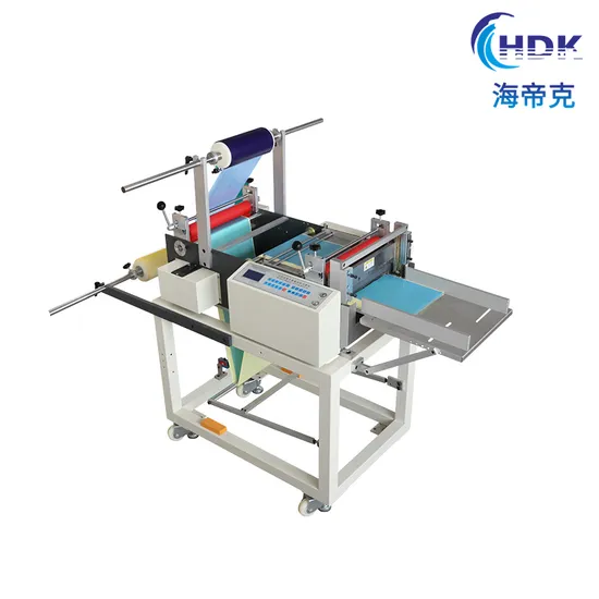 Fully Automatic Roll to Sheet Release Paper/Self-Adhesive Label/PVC Film Laminating Cutting Machine