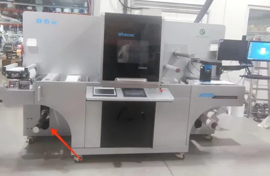 Ecoospark Digital Roll Label Cold Foiling and Varnish Printing Machine