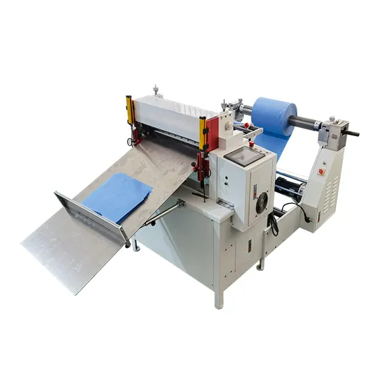 Sample Customization Electric Industrial Plastic Automatic Cutting Machine Non Woven Fabric Cutter in China