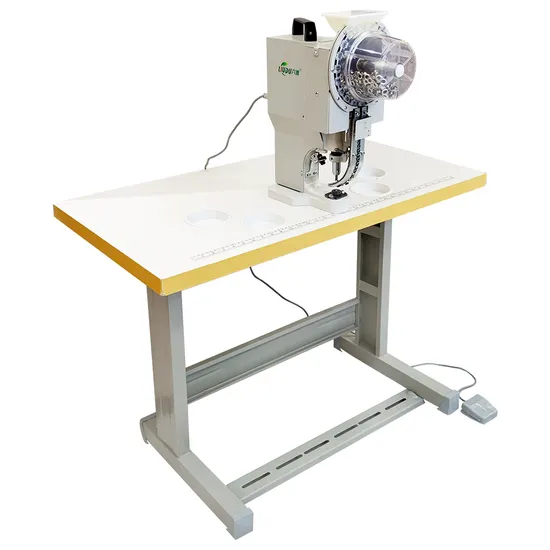 Automatic Tarpaulin Banner Eyelet Grommet Punching Snap Press Buttonhole Puncher Machine
