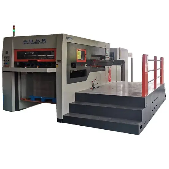 1450 Automatic Top Feeder Feeding Die Cutting and Creasing Machine