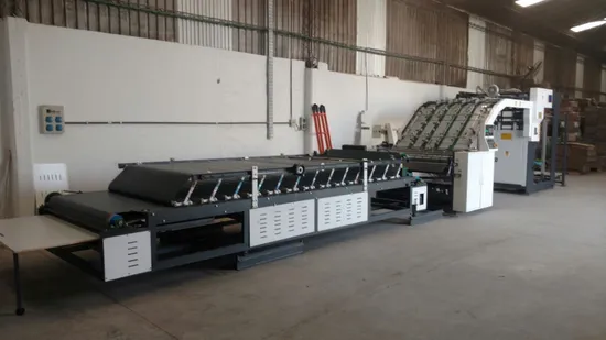 Fully Automatic Flute Laminator Machine for Paper Sheet 1450*1450mm