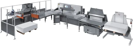 High Speed Paper Cutter/ Paper Cutting Line/Guillotine (115 Cutting line)