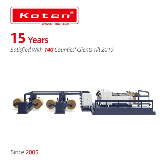 Roll to Sheet Paper Sheeting Machine, Kraft Paper/Paperboard/Grey Paper/Craft Paper Sheeting Machine by Rotary Paper Reel to Sheet Cross Cutting Machine.