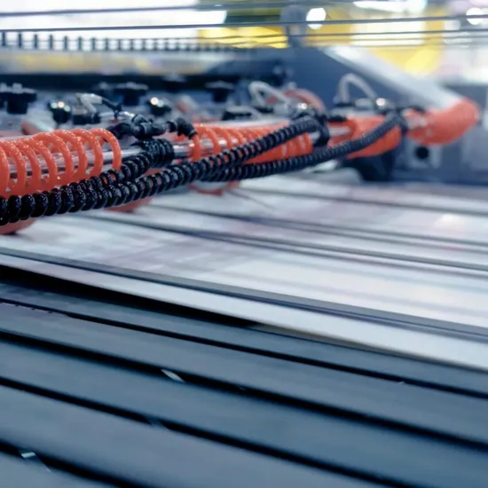 Auto-Receiving Auto-Marking Cutting Machine