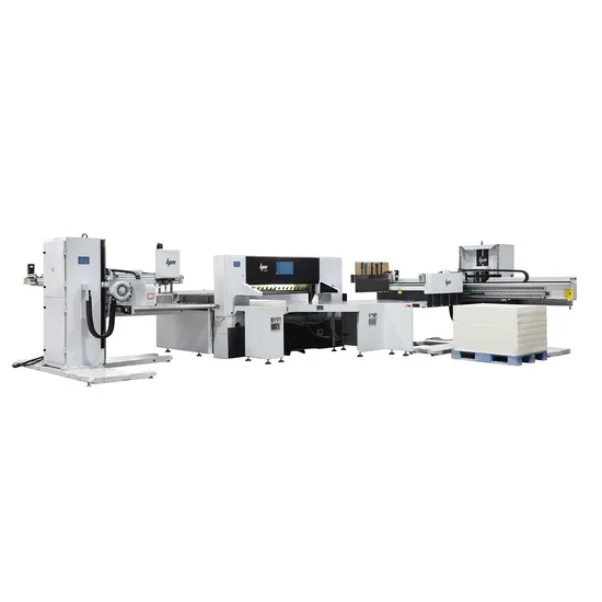 Hpm-L Cutting System (stack lift, Jogger, unloader)