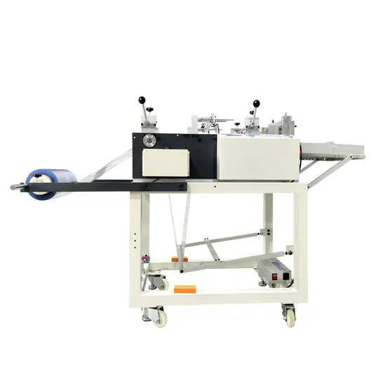 Printed Pet PVC PP Plastic Film Roll to Sheet Cutting Machine/Self-Adhesive Label Cutting Machine