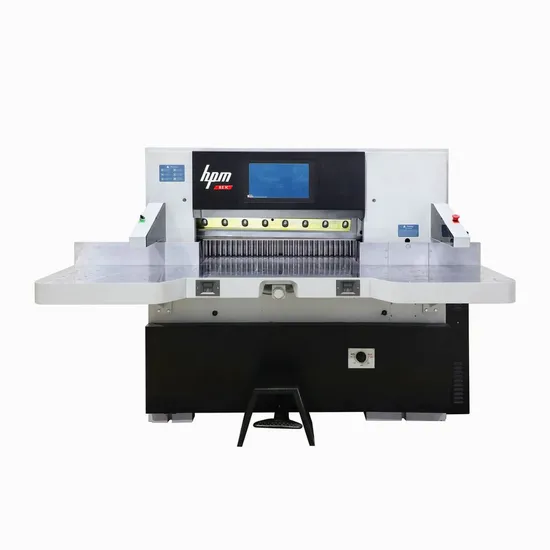 Fully Automated Heavy Duty Paper Cutting Machine Industrial Cutter