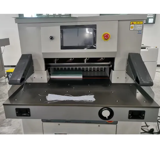 Industrial Heavy-Duty Mute Hydraulic Paper Cutter for High-Speed Cutting