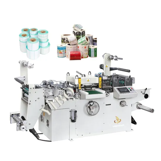 Flat Bed Die Cutting Machine for Labels, Trademark, Sticker