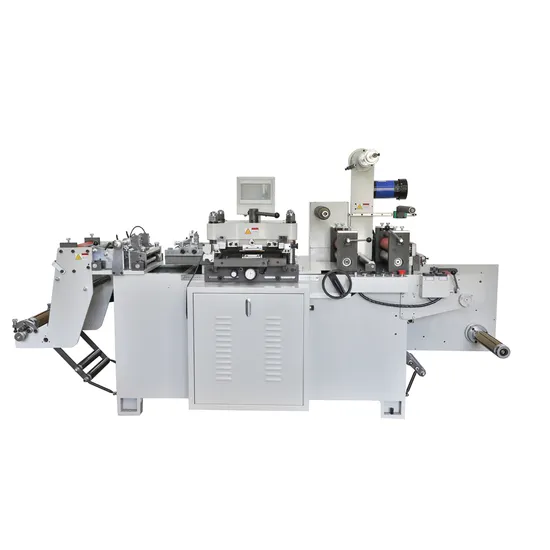 Self Adhesive Tag Label Punching Die Cutting Machine