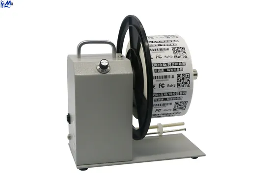 Digital Barcode Label Stickers Winding Machine Volume Label for Supermarket Stripper Machine Sticker Label Rewinder