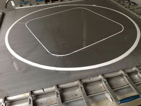 Stainless Steel Vibrating Screen Stretching Machine
