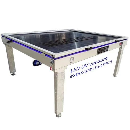 Customize Screen Printing Stencil Platesetter LED UV Vacuum Exposure Machine