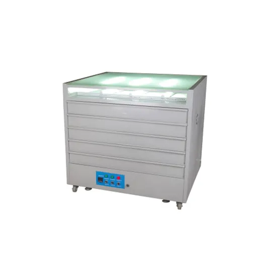 Horizontal Screen Frame Stencil Drying Cabinet