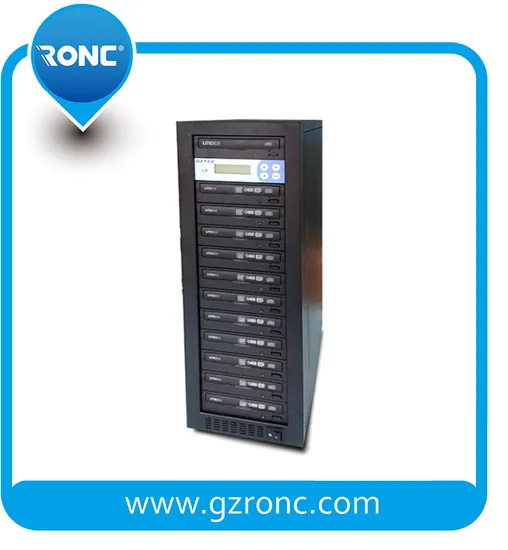 1 Drawer with 5/11 PCS CD/DVD Copy Machine Duplicator to Burn Music Video