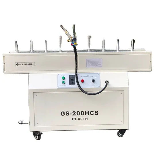PE Bottle Glass Bottle Flame Treatment Machine