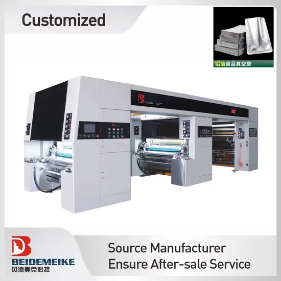 Customizable Kraft Paper Packaging Machinery Solventless Lamination Machine for Flexible Packaging