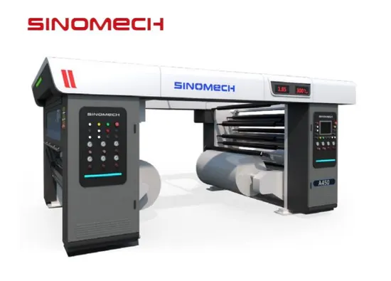 Sinomech Model A450 Laminating Machine Speed 450 Mpm High-Speed Plastic Films/Paper Solvent Free Laminating Machine