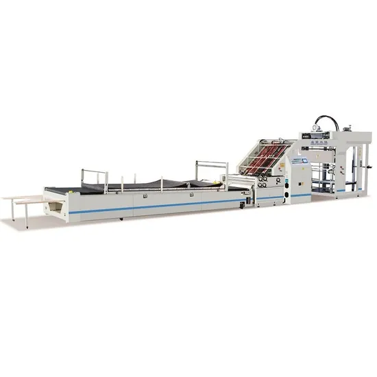 Automatic Corrugated Board to Color Paper Lamination Machine