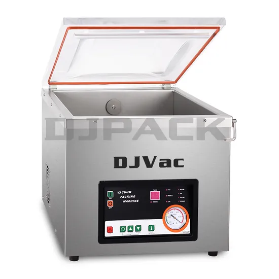 Bench Top Cheese Fresh Food Meat Fish Automatic Vacuum Sealing Packing Machine