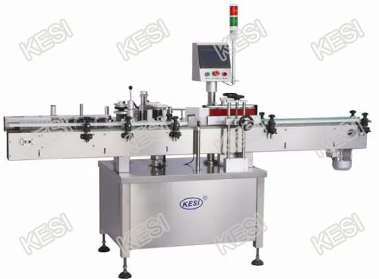 Automatic Wrap-Around Labeling Machine, Round Bottle Labeler,