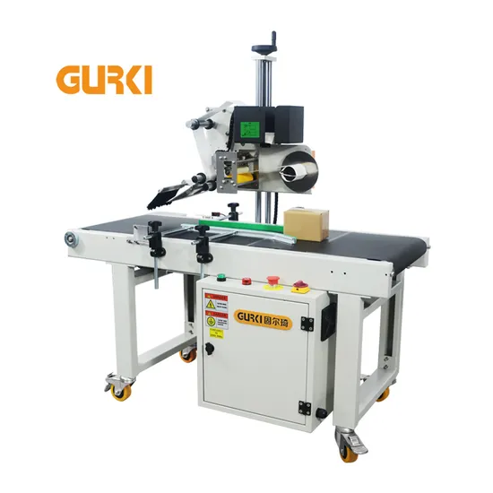 Box Case Flat Sticker Labeling Machine Automatic Carton Bag Express Package Label