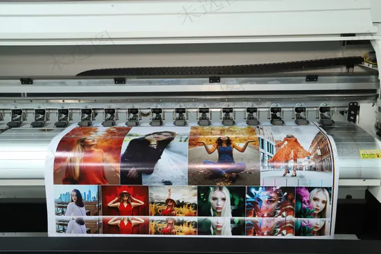 Banner Printing 1.9m Large Format Eco Solvent Printer with I3200*2 Printhead for Sale