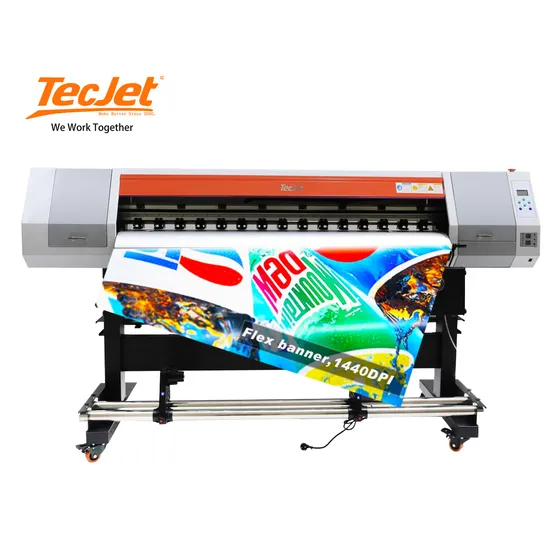 Tecjet S 18X1 XP600 Printhead Eco Solvent Printer for Flex Banner