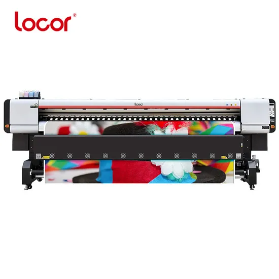 Locor Outdoor Advertising Industrial Large Format 3.2m Vinyl Inkjet Eco Solvent Printer