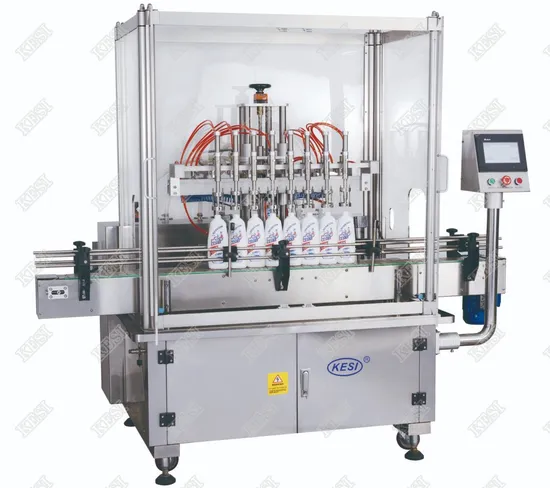 China Full Automatic Bottle Liquid Linear Piston Filling Machine (YBG)