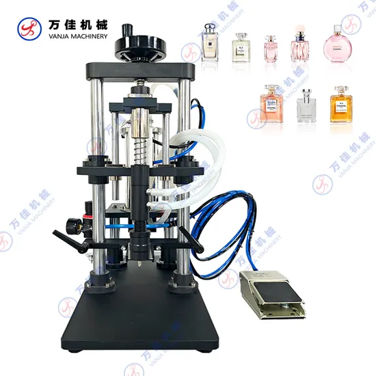 Single Head Negative Pressure Perfume Fully Pneumatic Vacuum Liquid Filling Machine