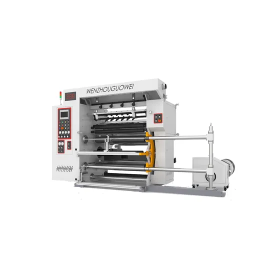 High Speed Servo Motor PLC Control Slitting Machine-450mpm
