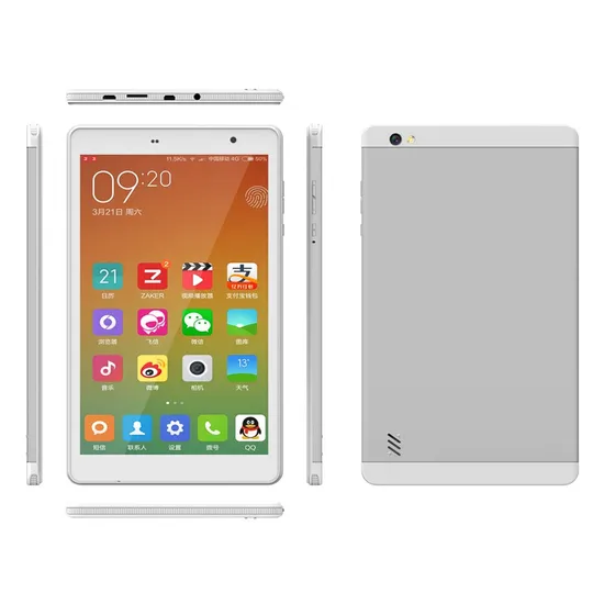 Tablet 8 Inch RAM 6GB ROM 128GB Gorgeous Screen Android 8.1 Consumer Tablet PC for Education Business Gaming