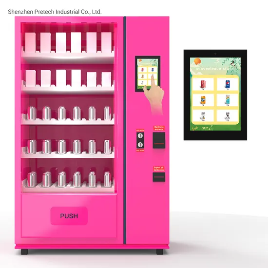 Pretech ODM 7inch 8inch 10.1inch Android Tablet 4G LTE 5g WiFi Kiosk Smart Vending Machine Touch Screen Embedded LCD Monitors