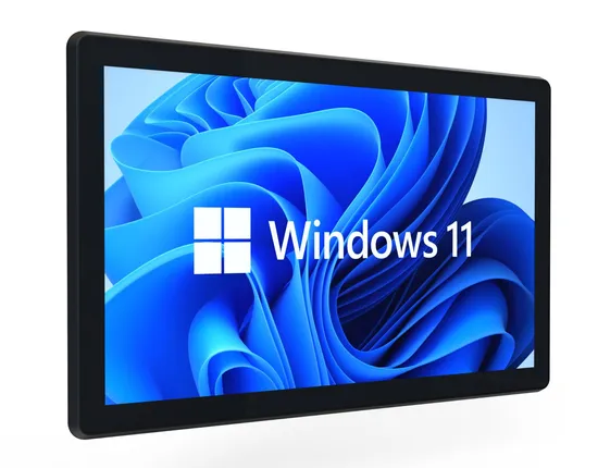 21.5inch Intel J1900/N5095/J6412 Industrial Monitor DDR4 RS232 Industrial Panel PC with IP68