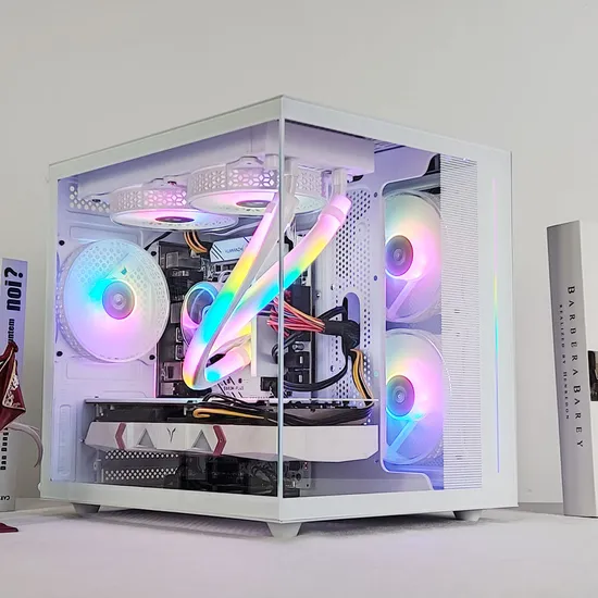 Game Desktop AMD 5600X CPU Gtx1660s 6g 500GB M2 8g RAM PC All in One PC Gaming Desktop Computer