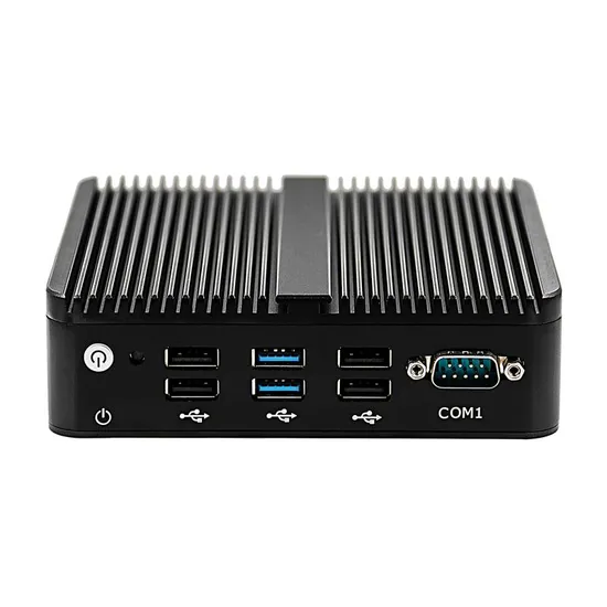 Factory Intel Alder Lake N100 4LAN 6USB Industrial Fanless Nano Mini PC