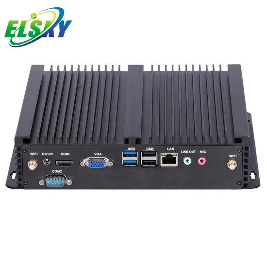 Cheap Industrial PC with 5th Generation Core I3-5100u I5 5200u I7 5500u DDR3 Max 16GB RAM RJ45 LAN with CE FCC