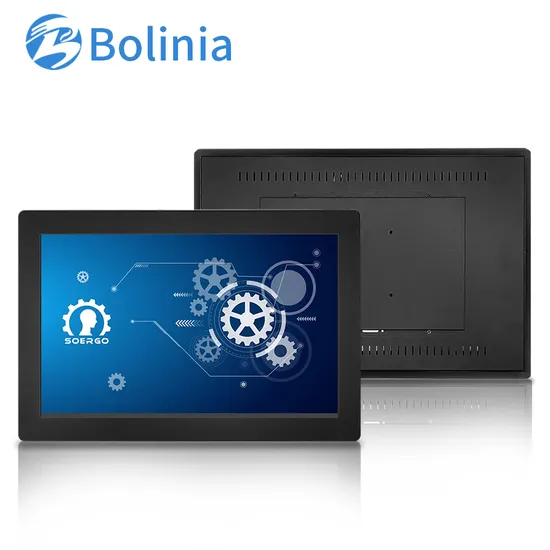 Wholesale 19.2" 19" Wall Mounted Panel PC Industrial Computer with Metal Embedded Screen Display HDMI VGA Port