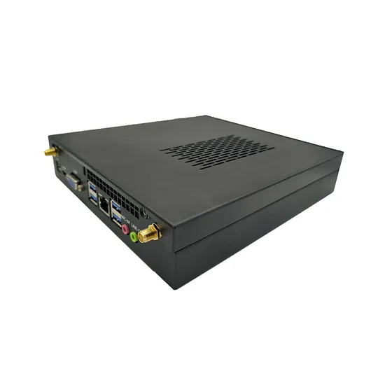 High End Industrial Embedded Box Computers Fanless Mini PC Win-Dows 10 in-Tel Co-Re I5
