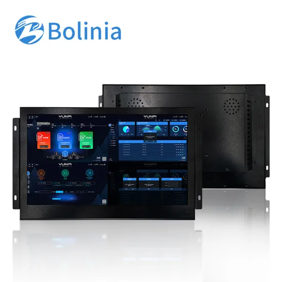 8" 9" 7" IPS Screen Mini Industrial Panel Monitor PC for Open Frame Embedded Metal Wall