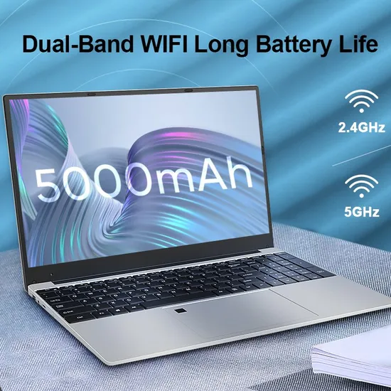 15.6 Inch R5 2500u Laptops Notebooks DDR4 12GB RAM Netbook Gaming Laptop