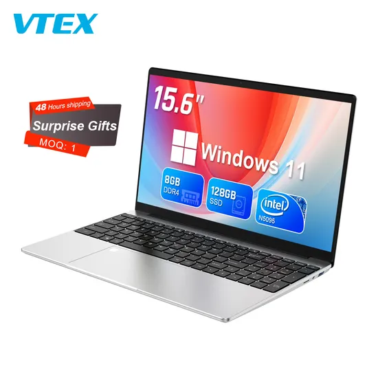 Fast Shipping 15.6 Inch New Laptop N5095 N95 32GB 512GB 1t Win11 Cheap Laptop Notebook Laptop PC