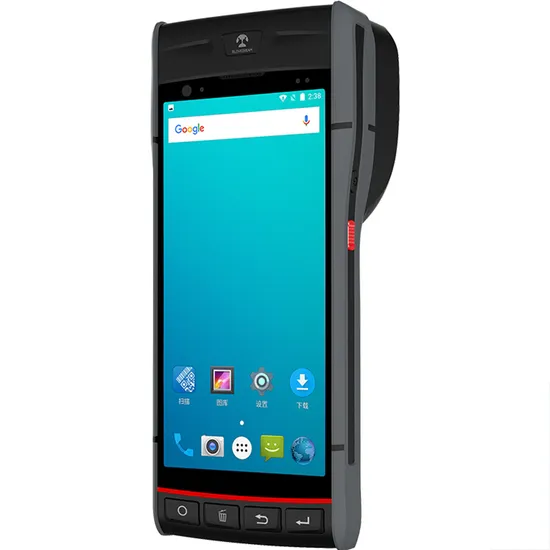 Industrial Portable Handheld Mobile Android Barcode Scanner Terminal with Thermal Printer