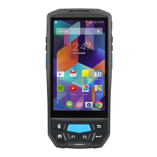 Multifunctional PDA 1d and 2D Barcode Scanning UHF RFID Handheld PDA Android Barcode Scanner PDA