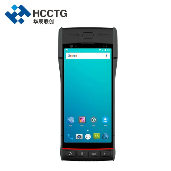 Android9.0 Wireless 2GB+16GB Memory Handheld with 5.5inch Touch Screen Display Barcode Scanner Smart PDA (HCC-S60)