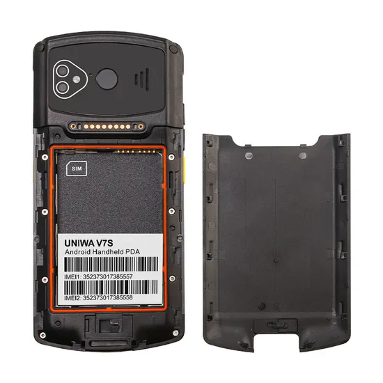 Uniwa V7s 5.7 Inch Screen Customized Android 2D Newland Fingerprint Barcode Scanner PDA