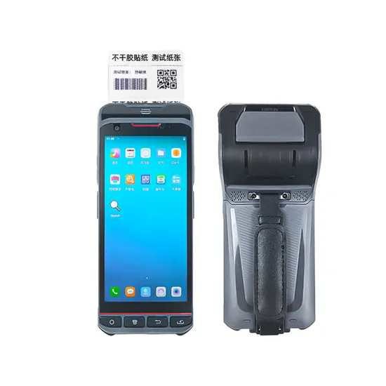 XT8980A XTIOT China 4G 64G Android 10.0 13.56 RFID NFC Portable Data Terminal Handheld Barcode Scanner With Printer